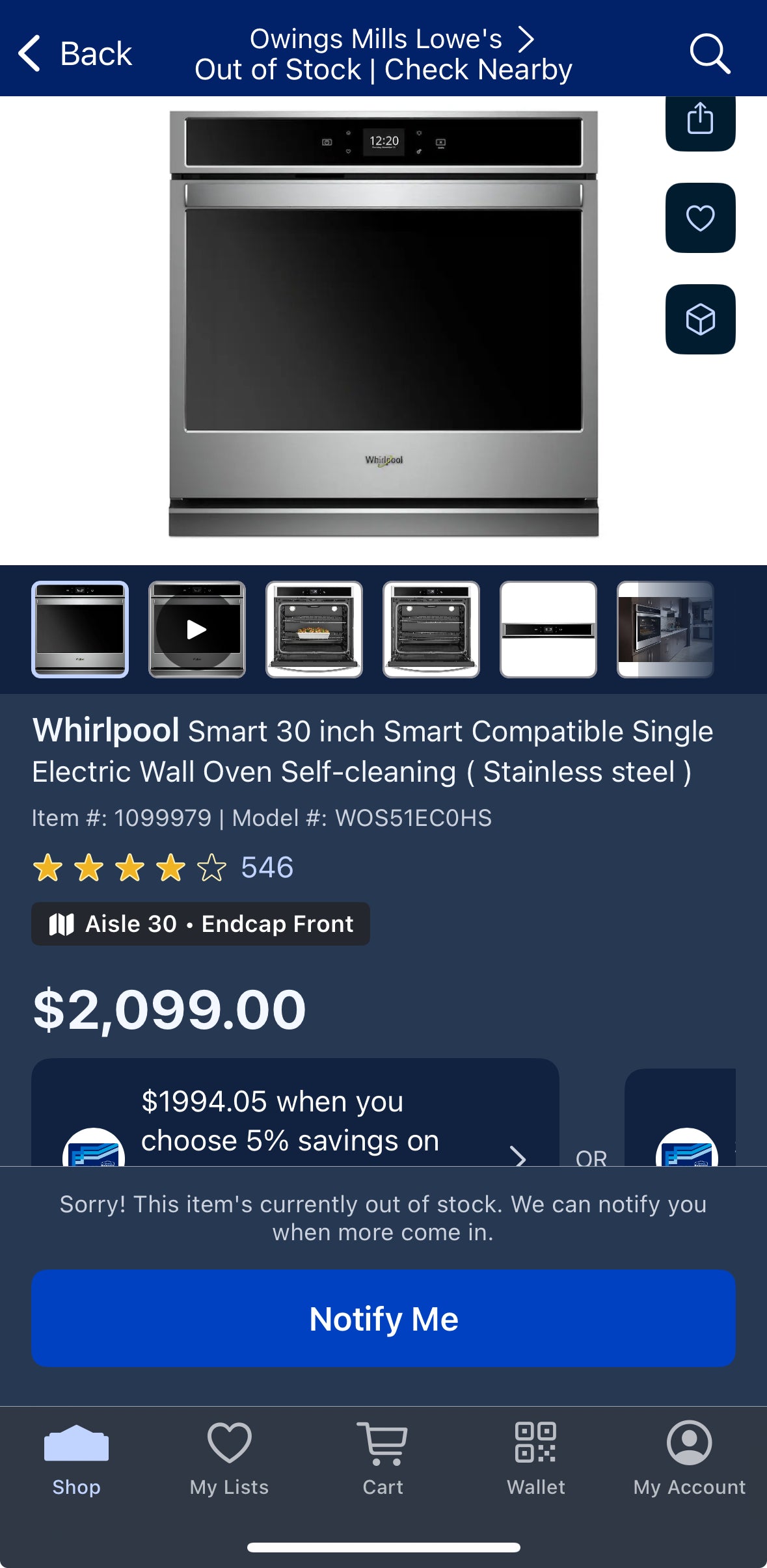 Whirlpool - 30" Built-In Single Electric Wall Oven - Stainless Steel