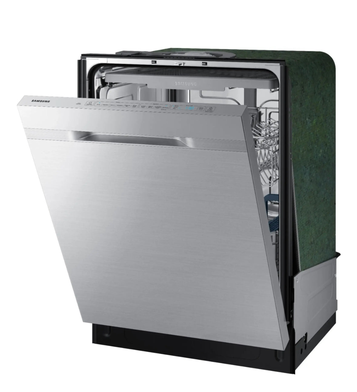 Samsung StormWash 24 inch Top Control Built-in Dishwasher With Third Rack (Fingerprint Resistant Stainless Steel) 48-Decibels