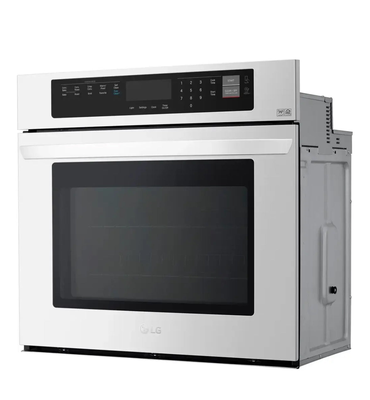 LG - 30" Built-In Single Electric Convection Wall Oven with EasyClean