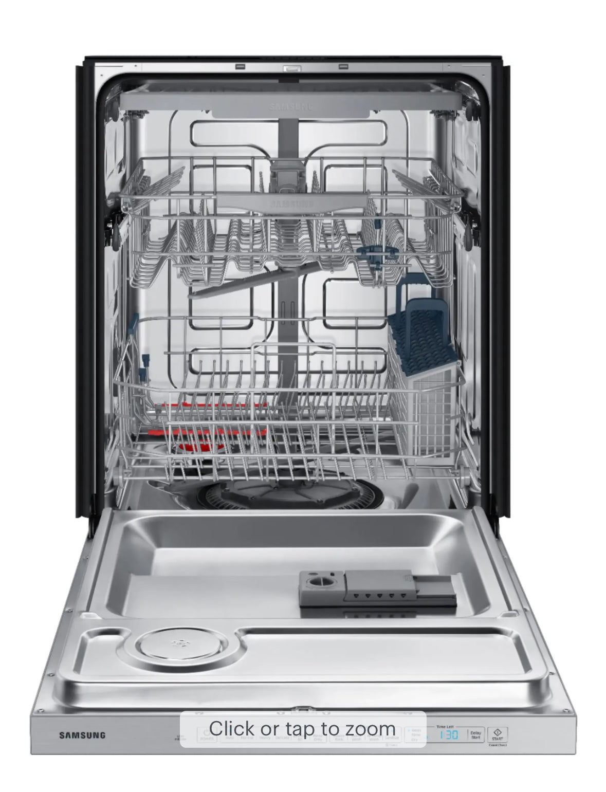 Samsung StormWash 24 inch Top Control Built-in Dishwasher With Third Rack (Fingerprint Resistant Stainless Steel) 48-Decibels