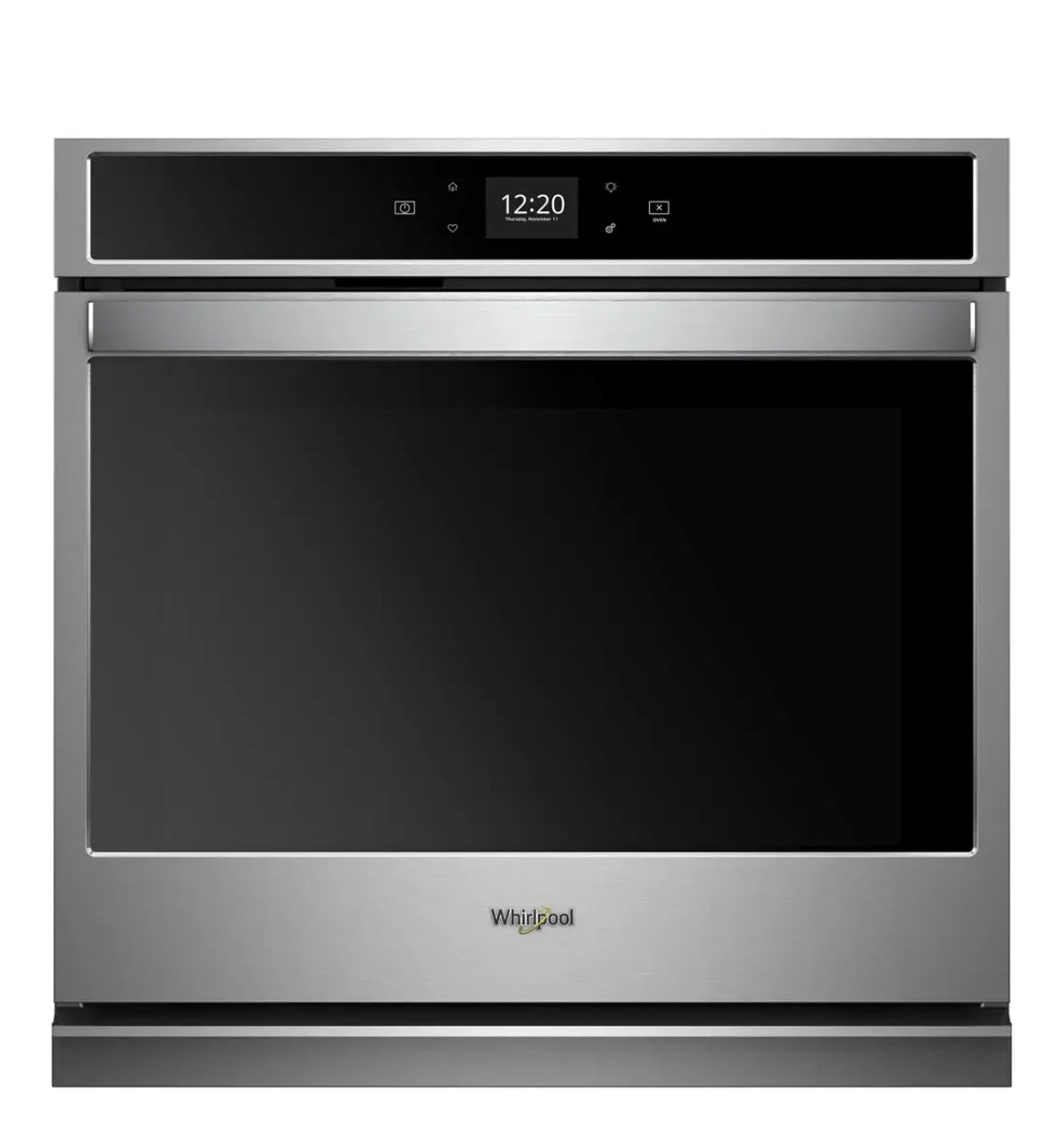 Whirlpool - 30" Built-In Single Electric Wall Oven - Stainless Steel