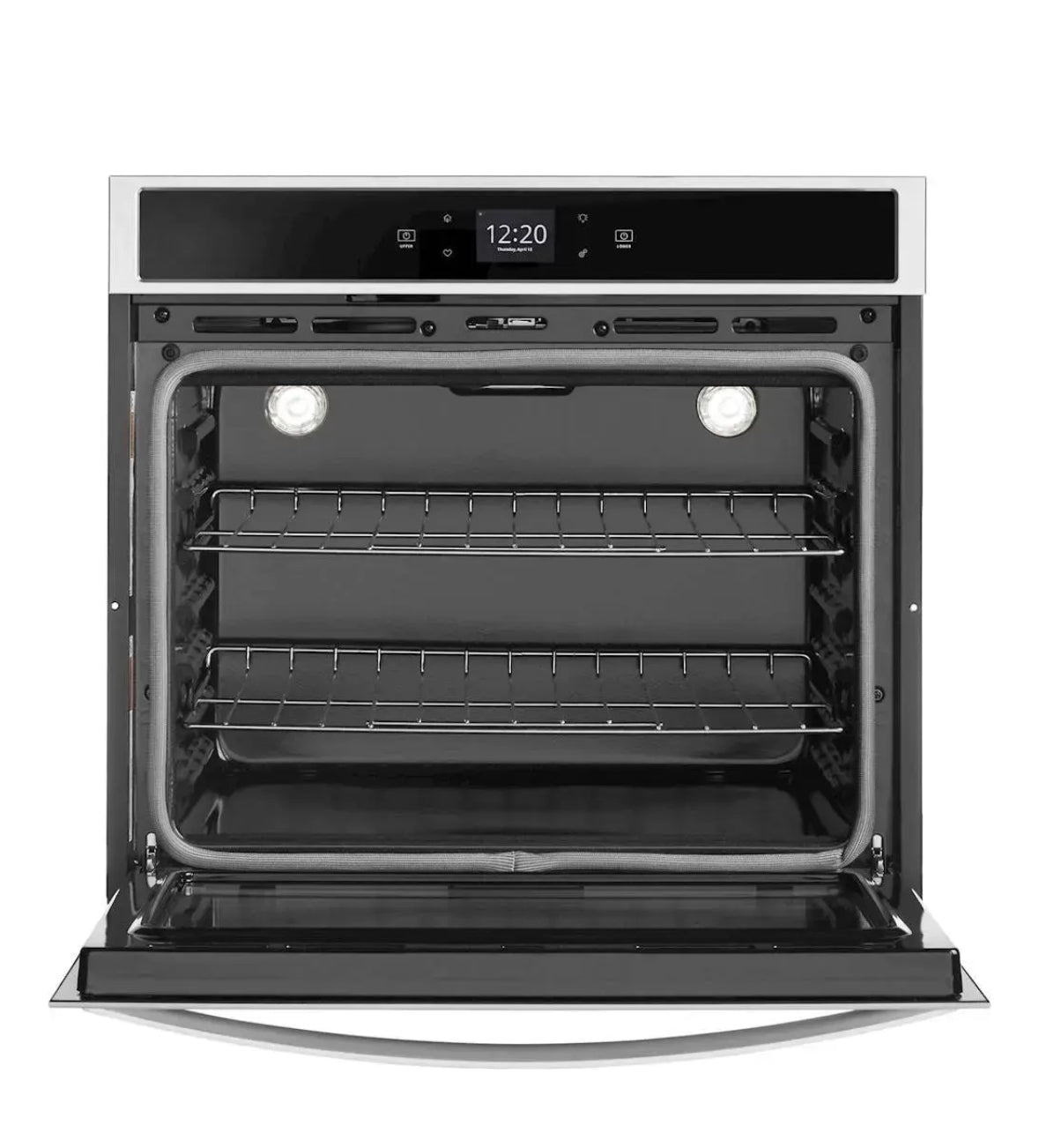 Whirlpool - 30" Built-In Single Electric Wall Oven - Stainless Steel