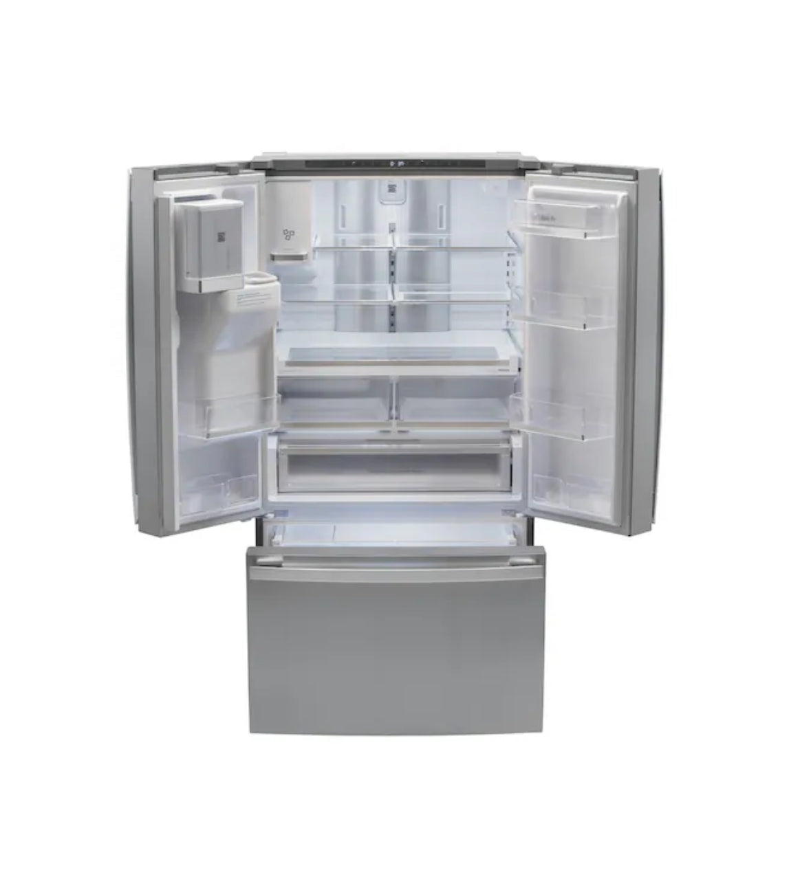Kenmore 30.6-cu ft French Door Refrigerator with Ice Maker, Water and Ice Dispenser (FingerPrint Resistant Stainless Steel) ENERGY STAR