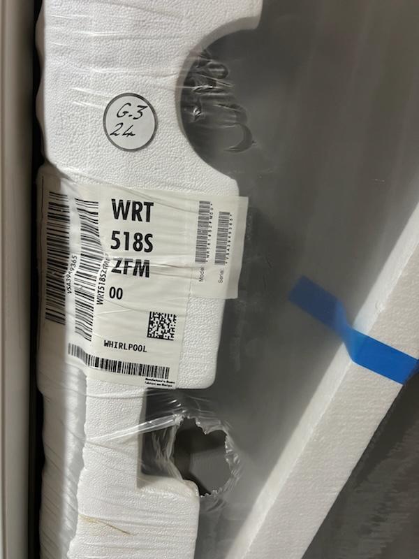 28-inch Wide Refrigerator Compatible With The EZ Connect Icemaker Kit – 18 Cu. Ft.