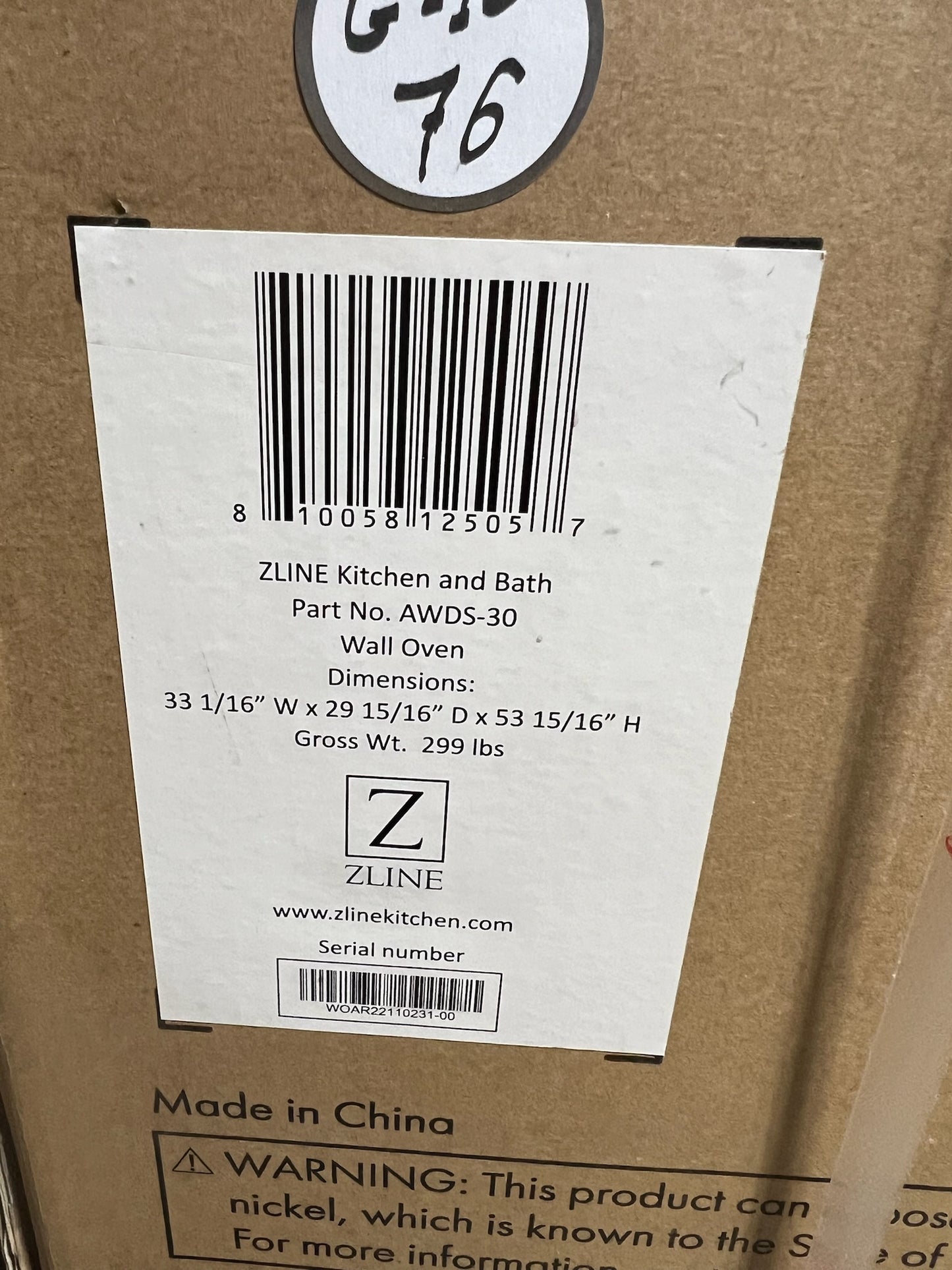 ZLINE 30 in. Professional Electric Double Wall Oven with Self Clean and True Convection in Fingerprint Resistant Stainless Steel