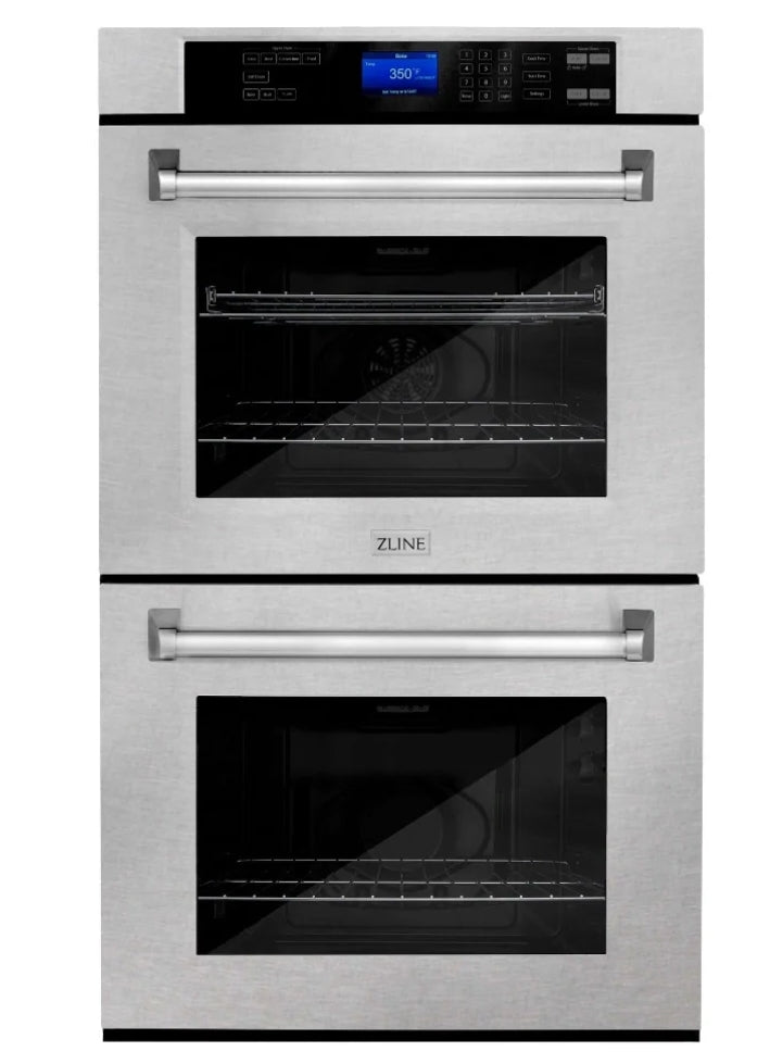 ZLINE 30 in. Professional Electric Double Wall Oven with Self Clean and True Convection in Fingerprint Resistant Stainless Steel