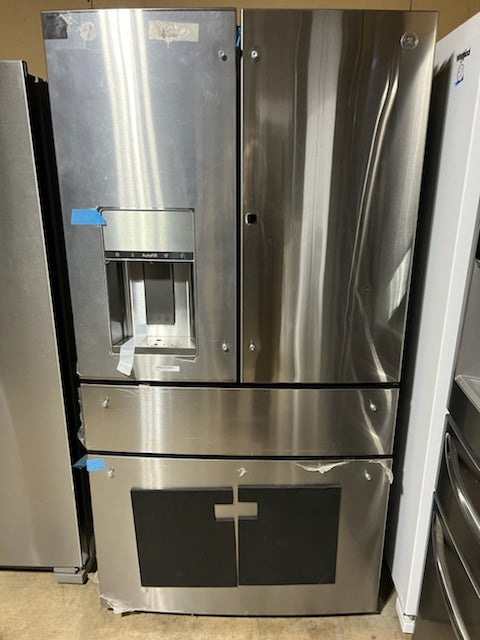 GE Profile™ ENERGY STAR® 27.9 Cu. Ft. Smart Fingerprint Resistant 4-Door French-Door Refrigerator with Door In Door