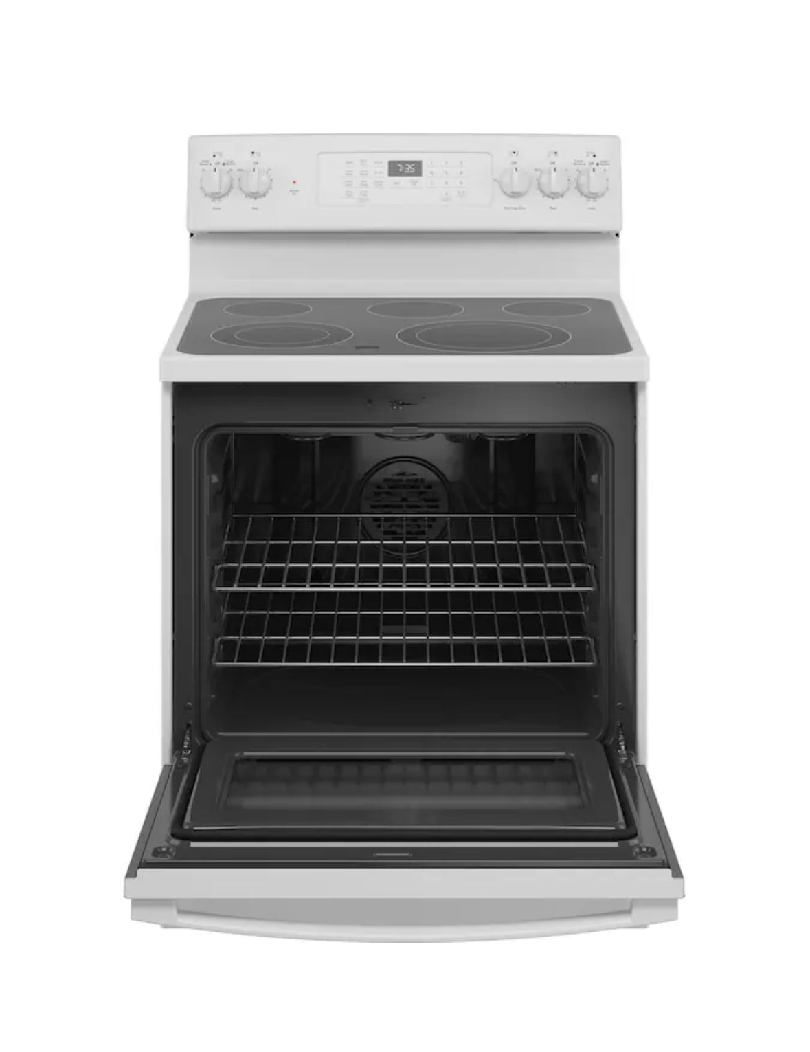GE® 30" Free-Standing Electric Convection Range with No Preheat Air Fry