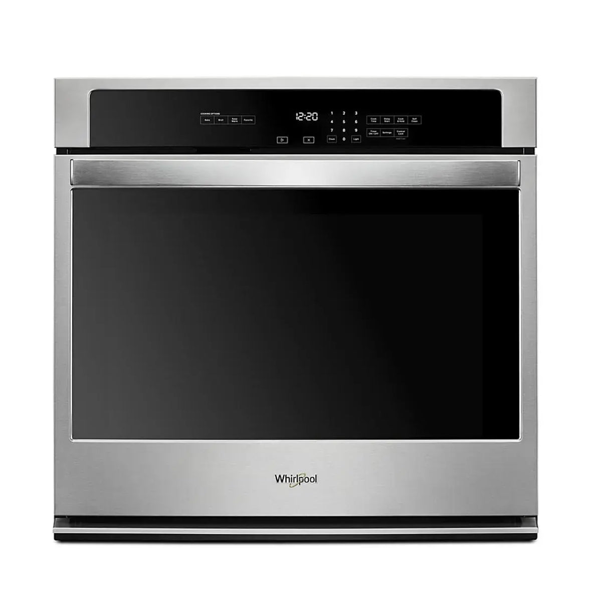 Whirlpool 30 inch Single Electric Wall Oven Self-cleaning (Stainless Steel)