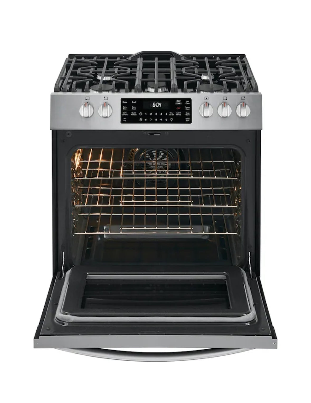 Frigidaire Gallery 30'' Front Control Gas Range with Air Fry