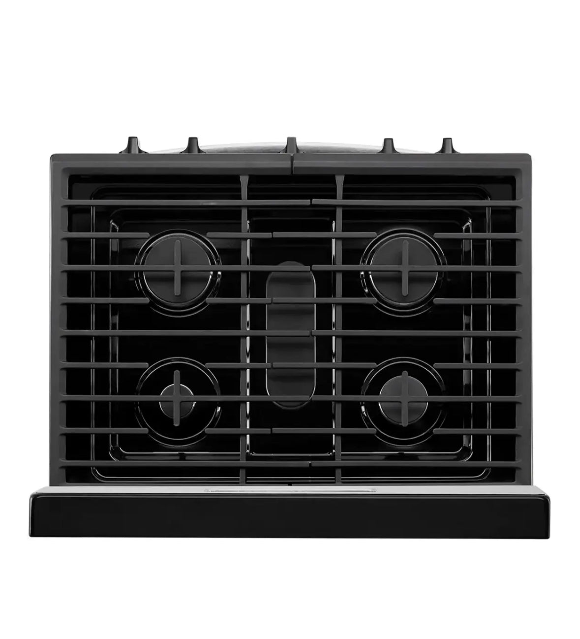 Whirlpool - 5.1 Cu. Ft. Freestanding Gas Range with Edge to Edge Cooktop - Stainless Steel