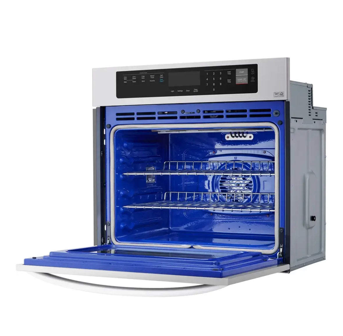 LG - 30" Built-In Single Electric Convection Wall Oven with EasyClean