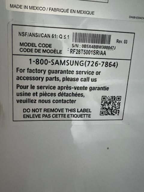 Samsung - 28 cu. ft. 3-Door French Door Refrigerator with Large Capacity - Stainless Steel