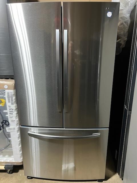 Samsung - 28 cu. ft. 3-Door French Door Refrigerator with Large Capacity - Stainless Steel