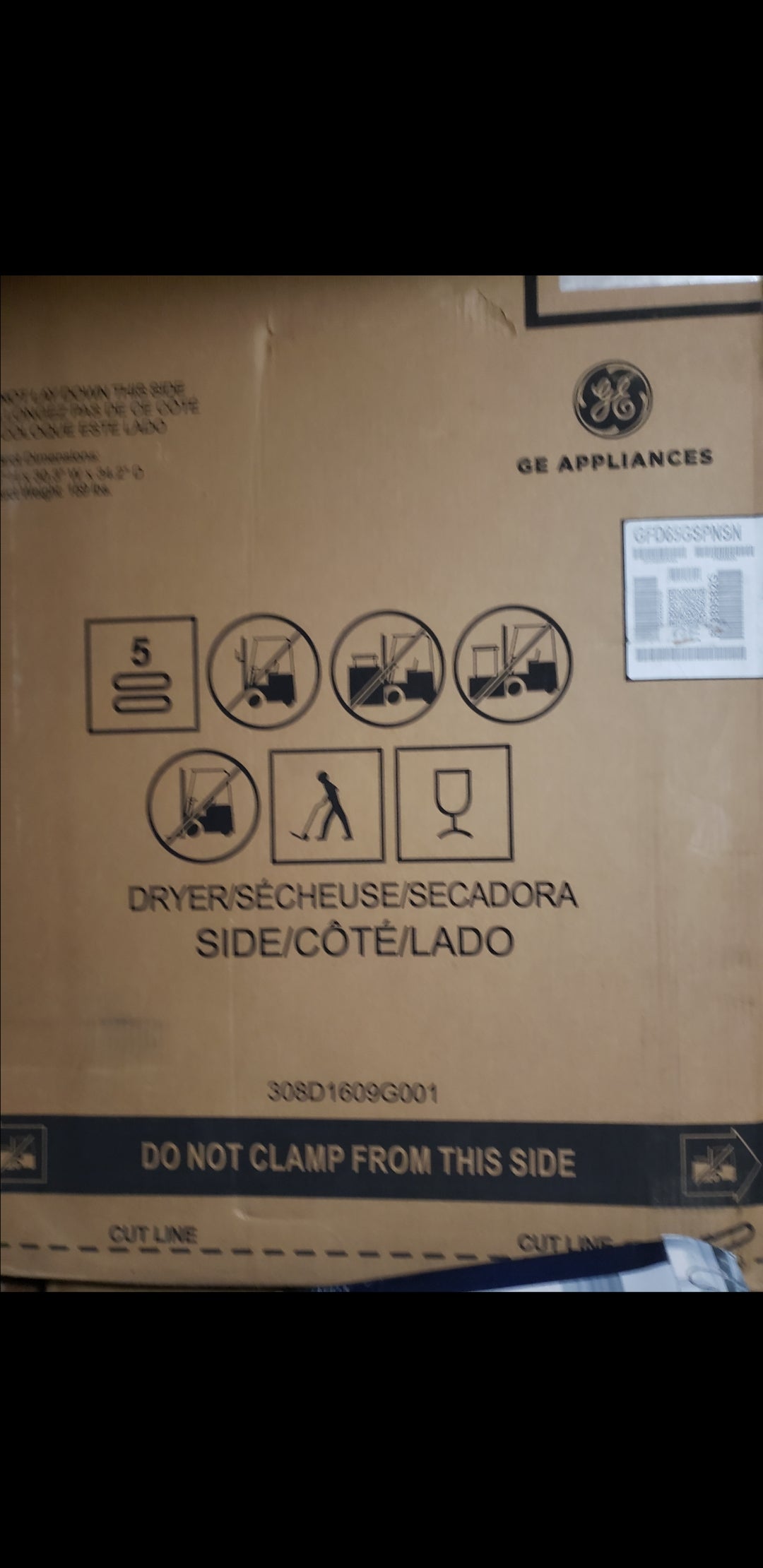 GE® ENERGY STAR® 7.8 cu. ft. Capacity Smart Front Load Electric Dryer with Steam and Sanitize Cycle