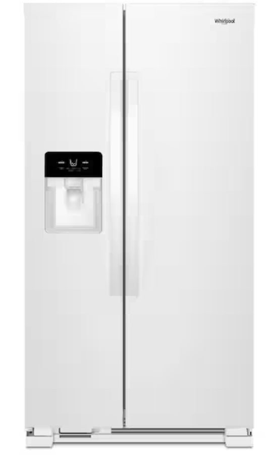 Whirlpool 36-inch Wide Side-by-Side Refrigerator - 25 cu. ft.