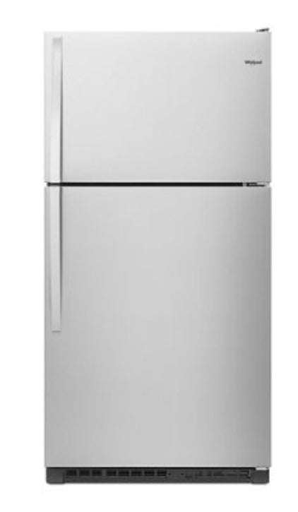 Whirlpool Stainless Steel 33-inch Wide Top Freezer Refrigerator - 20 cu. ft.