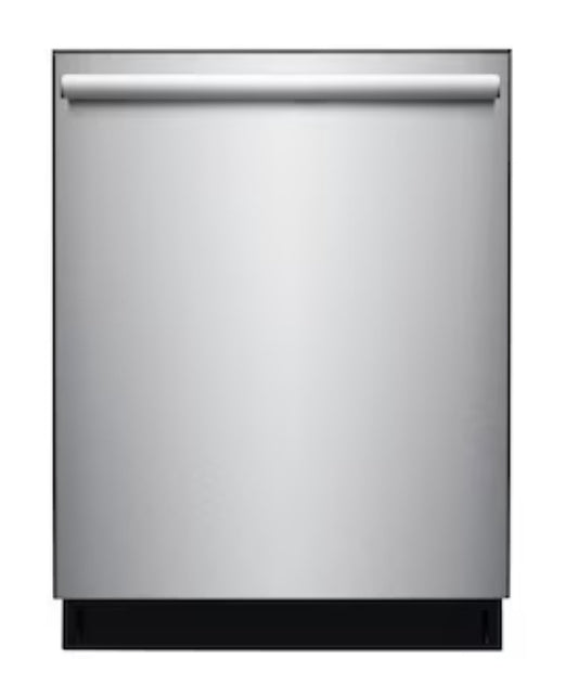 FORNO Pozzo 24-in Top Control Built-In Dishwasher With Third Rack (Stainless Steel) ENERGY STAR, 48-dBA Very Quiet Sound Level